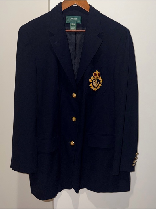 Ralph Lauren Jackets & Blazers - Lauren Ralph Lauren Women’s Navy Wool Blazer